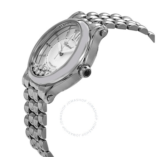 Chopard, Happy Sport Automatic Silver Dial Ladies Watch