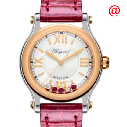 Chopard, Happy Sport Automatic White Dial Ladies Watch