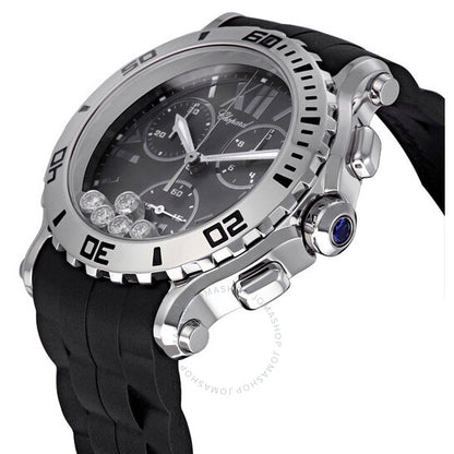Chopard, Happy Sport Black Dial Chronograph Men's Watch
