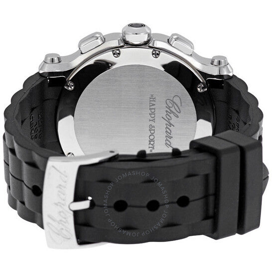 Chopard, Happy Sport Black Dial Chronograph Men's Watch