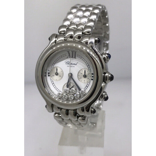Chopard, Happy Sport Chronograph White Dial Ladies Watch