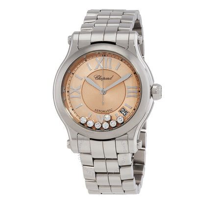 شوبارد، ساعة هابي سبورت النسائية بمينا وردي