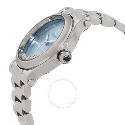 Chopard, Happy Sport Quartz Blue Dial Ladies Watch