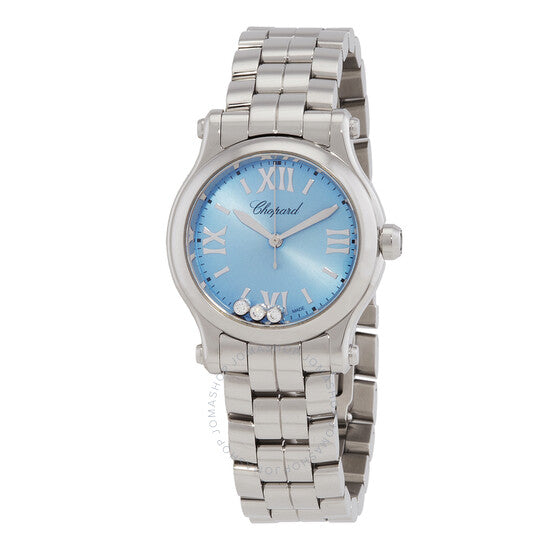Chopard, Happy Sport Quartz Blue Dial Ladies Watch