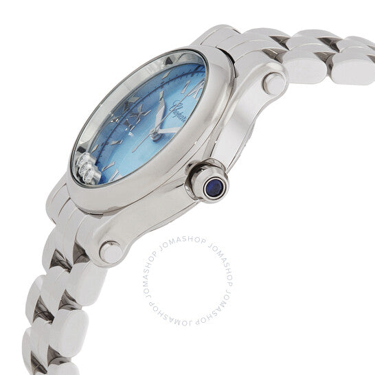 Chopard, Happy Sport Quartz Blue Dial Ladies Watch