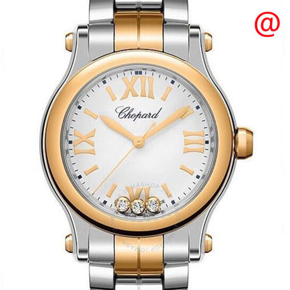 Chopard, Happy Sport Quartz Silver Dial Ladies Watch