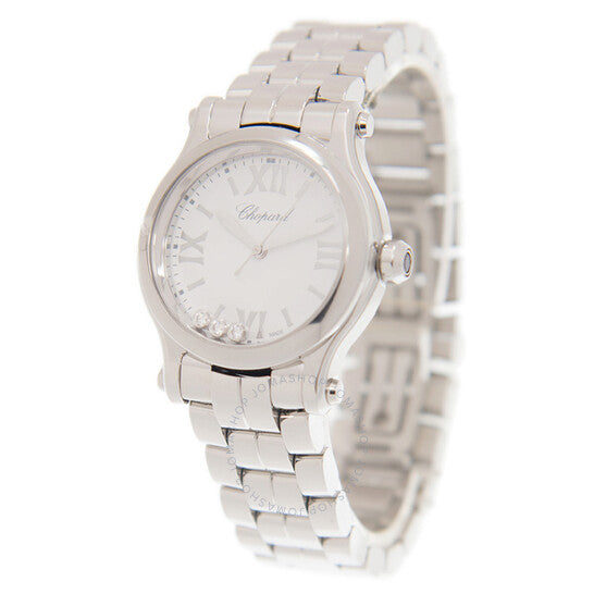 Chopard, Happy Sport Quartz White Dial Ladies Watch