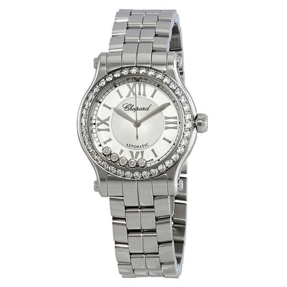 Chopard, Happy Sport Automatic Silver Dial Ladies Watch