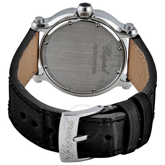 شوبارد، ساعة هابي سبورت النسائية المصنوعة من الفولاذ المقاوم للصدأ