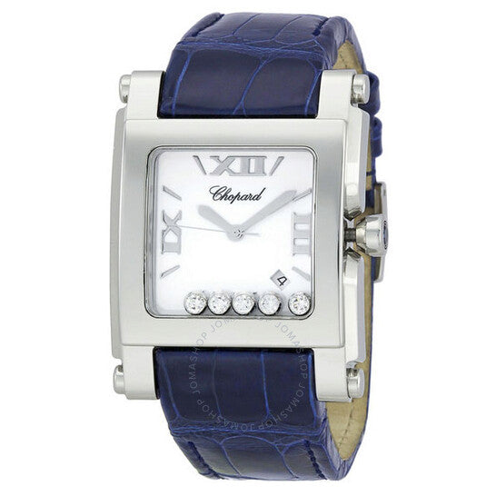 شوبارد، ساعة هابي سبورت النسائية المصنوعة من الفولاذ المقاوم للصدأ