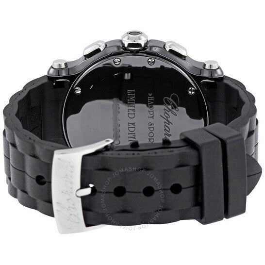 Chopard, Happy Sport Steel and Diamond Ladies Watch