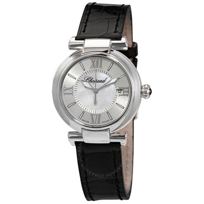 شوبارد، ساعة إمبريال أوتوماتيكية للسيدات بمينا فضي