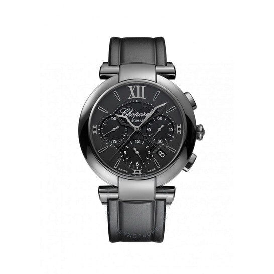 Chopard, Imperiale Black Dial Black Rubber Men's Watch
