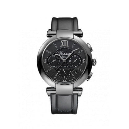 Chopard, Imperiale Black Dial Black Rubber Men's Watch