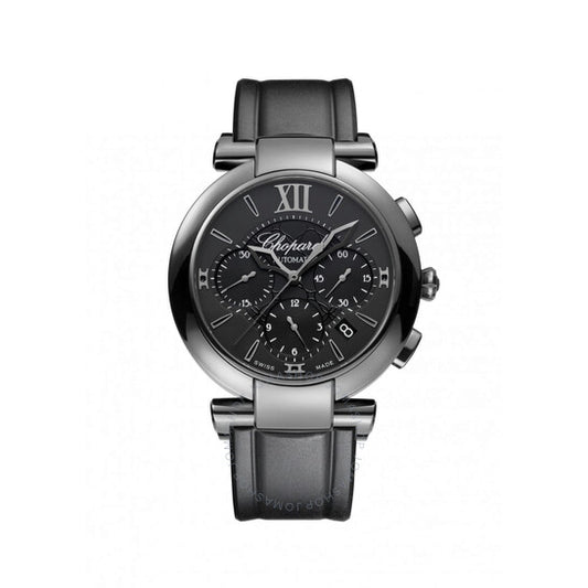 Chopard, Imperiale Black Dial Black Rubber Men's Watch