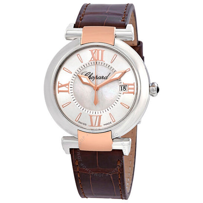 Chopard, Imperiale Mother of Pearl Dial Leather Ladies Watch
