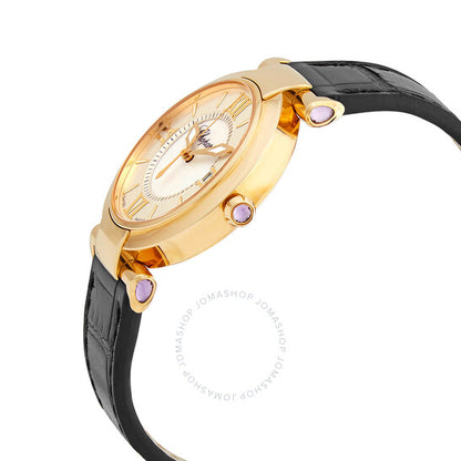 شوبارد، ساعة إمبريال كوارتز نسائية بمينا بيضاء