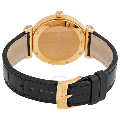 شوبارد، ساعة إمبريال كوارتز نسائية بمينا بيضاء