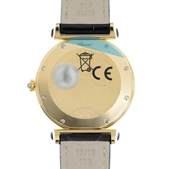 شوبارد، ساعة إمبريال كوارتز نسائية بمينا بيضاء