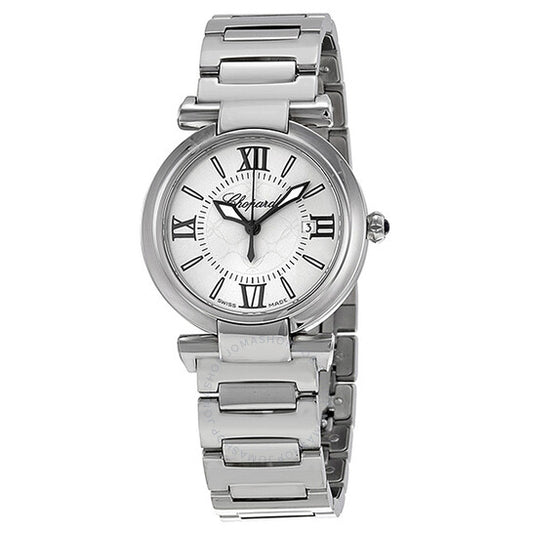 شوبارد، ساعة إمبريال للسيدات بمينا فضي وستانلس ستيل