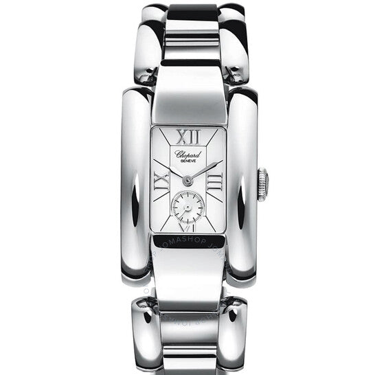 شوبارد، ساعة لا سترادا ستيل بيضاء للسيدات