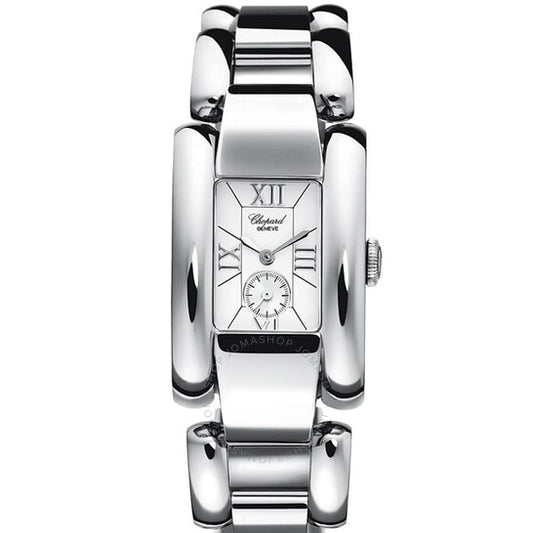 شوبارد، ساعة لا سترادا ستيل بيضاء للسيدات