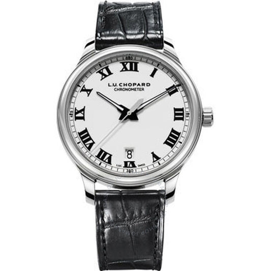 Chopard, L.U.C. 1937 Classic Automatic White Dial Stainless Steel Men's Watch