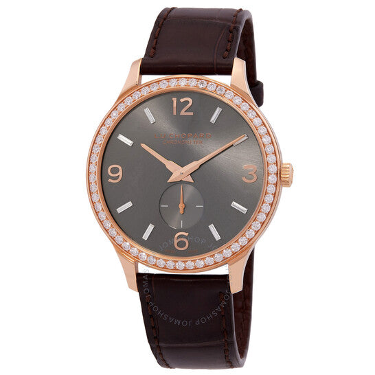 Chopard, L.U.C. XPS Automatic Chronometer Diamond Gray Dial Ladies Watch