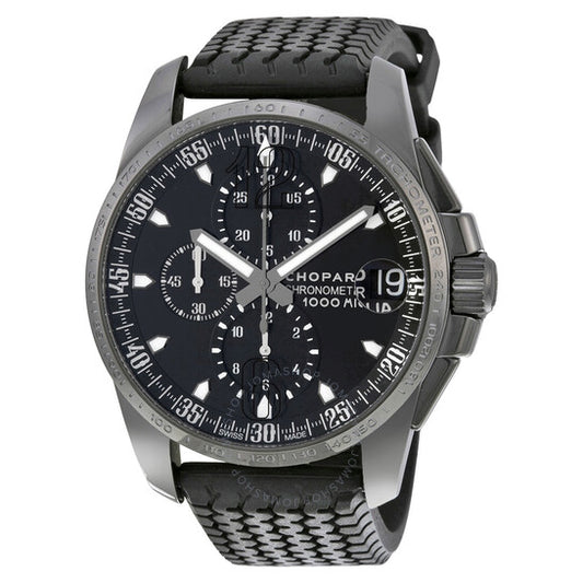Chopard, Mille Miglia Chronograph Black Carbon Fiber Dial Men's Watch 168459-3022