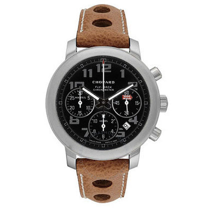 Chopard, Mille Miglia Titanium Brown Leather Chronograph Men's Watch