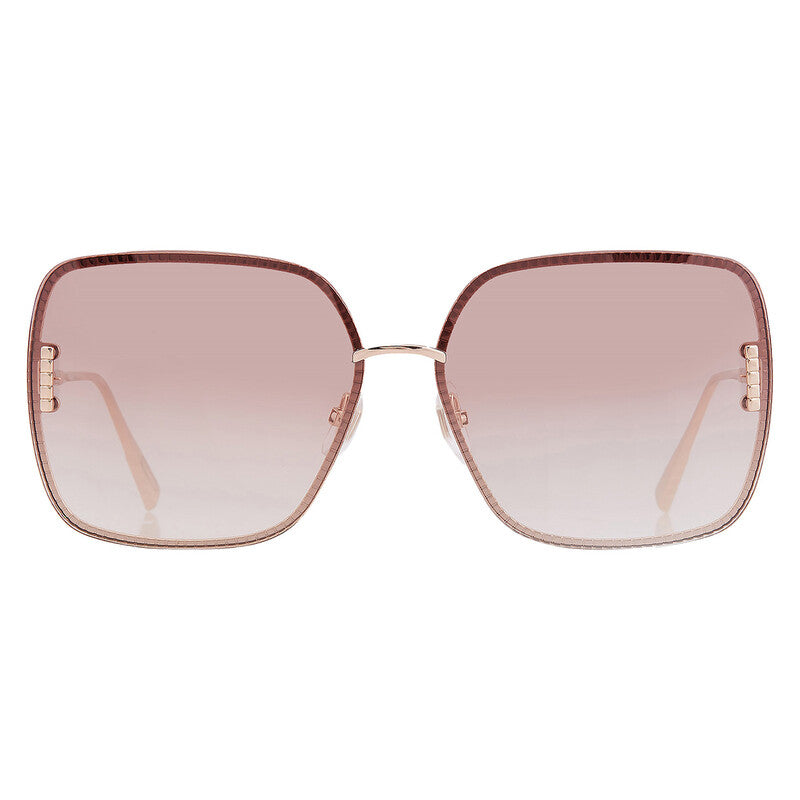 Pink Gradient Square Ladies Sunglasses