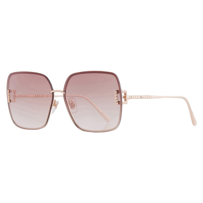Pink Gradient Square Ladies Sunglasses