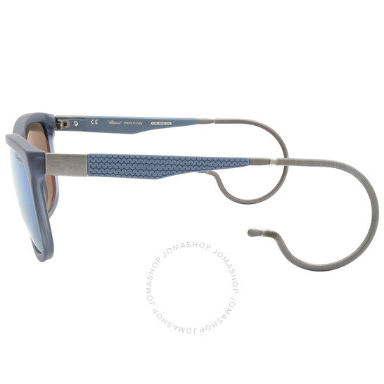 Chopard, Polarized Blue Square Men's Sunglasses