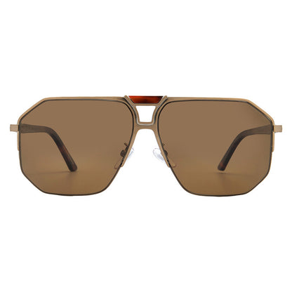 Polarized Brown Navigator Men's Sunglasses