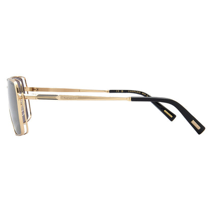 Polarized Brown Rectangular Men's Sunglasses