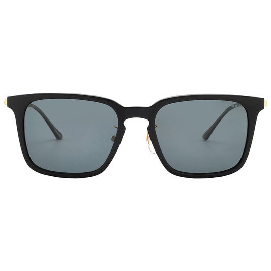 Polarized Grey Square Men's Sunglasses