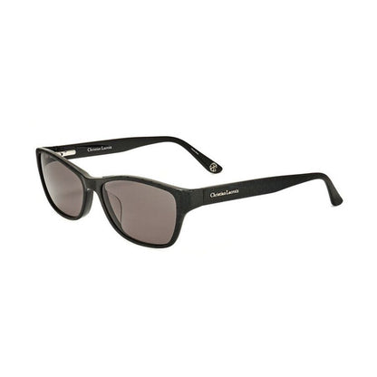 Ladies Black Rectangular Sunglasses