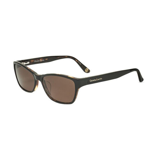 Ladies Black Rectangular Sunglasses