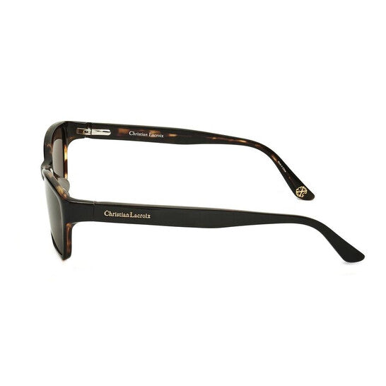 Ladies Black Rectangular Sunglasses