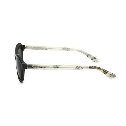 Ladies Black Rectangular Sunglasses