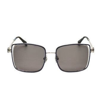 Ladies Black Square Sunglasses