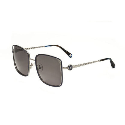 Ladies Black Square Sunglasses