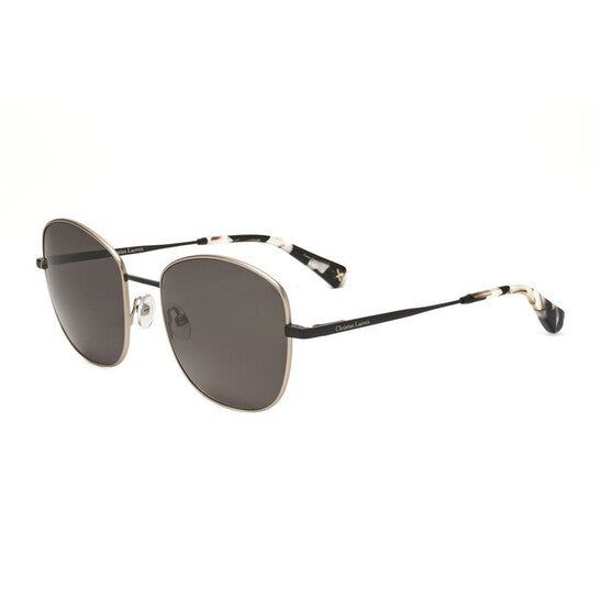 Ladies Gold Tone Square Sunglasses