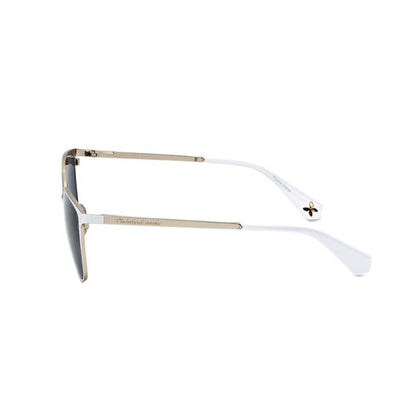 Ladies White Cat Eye Sunglasses