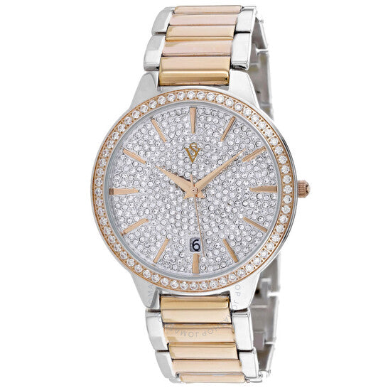 ساعة كريستيان فان سانت، أليسيا كوارتز بمينا فضية للسيدات