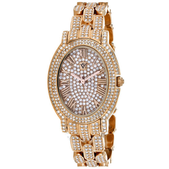 Christian Van Sant, Amore Quartz Rose Gold Dial Ladies Watch