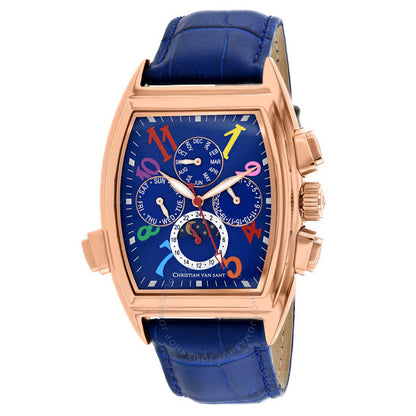 Christian Van Sant, Grandeur Automatic Blue Dial Men's Watch