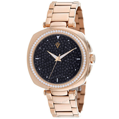 كريستيان فان سانت، ساعة ميرابيلا كوارتز نسائية بمينا سوداء