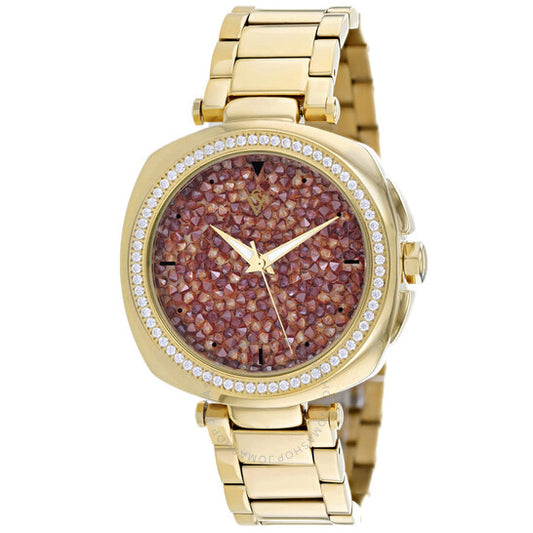 ساعة كريستيان فان سانت، ساعة ميرابيلا كوارتز بمينا برتقالي للسيدات