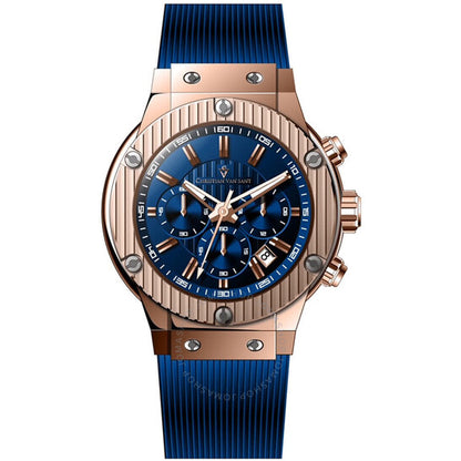 Christian Van Sant, Monarchy Chronograph Quartz Blue Dial Men's Watch